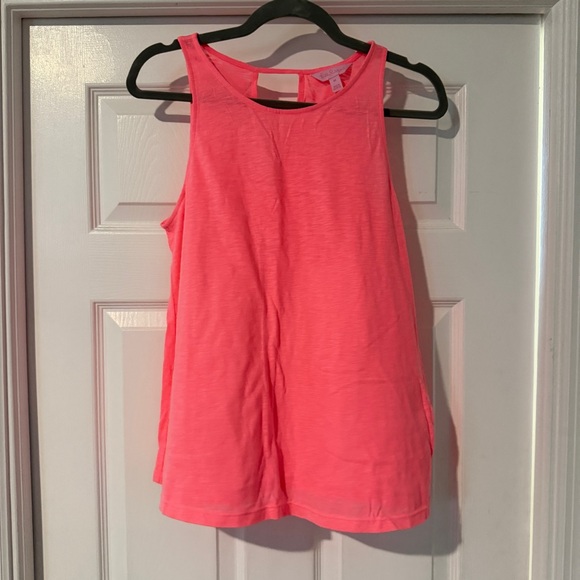 Lilly Pulitzer Tops - Lilly Pulitzer Vibrant Pink Tank Top — Medium